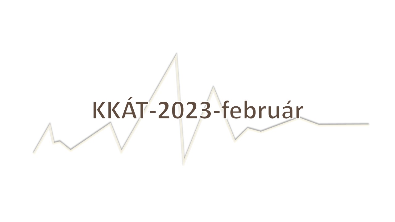 2023. februári átlag