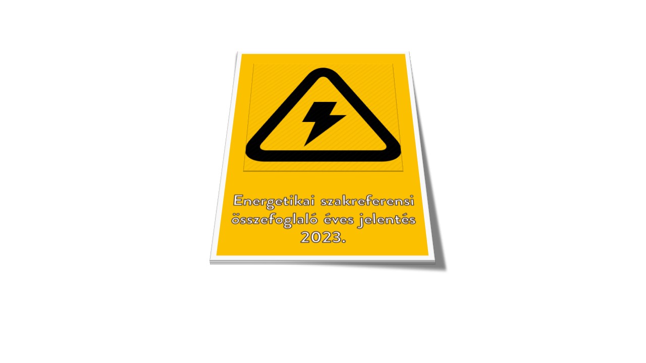 Energetikai szakreferensi összefoglaló éves jelentés 2023
